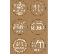 Sticker "Weihnachtspost"