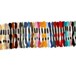 Stickgarnset "Sortierte Farben"