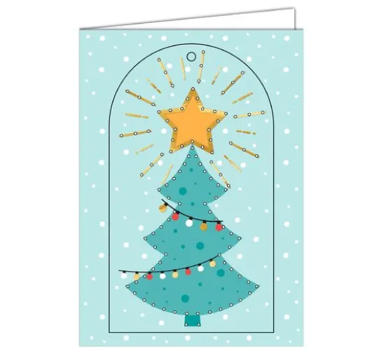 Stickkarten-Set "Weihnachten"