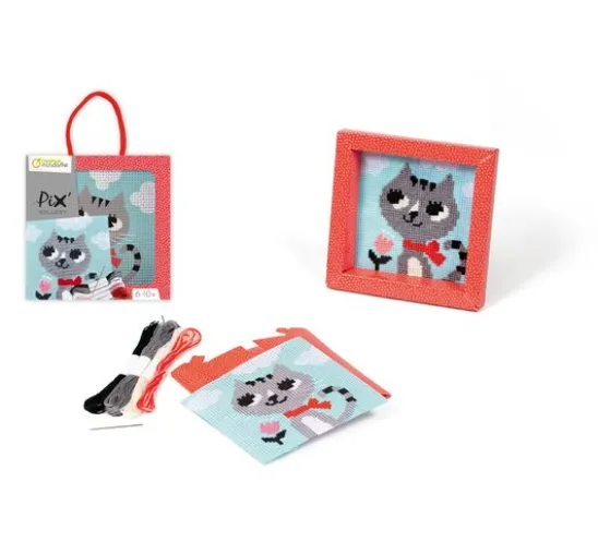 Stickset Pix' Gallery "Katze"