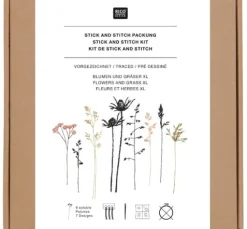 Stick & Stitch XL "Blumen und Gräser"