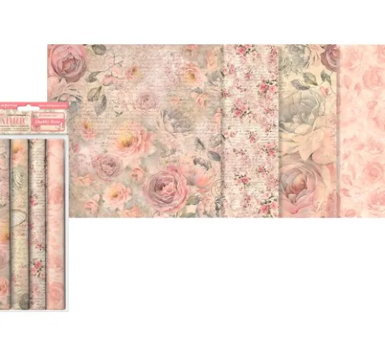 Stoffpaket "Shabby Rose"