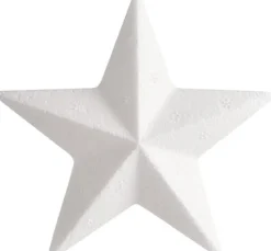 Styroporform Stern, 10 cm