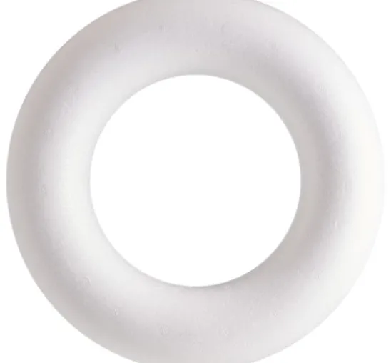 Styroporring flach, (Römer), Ø 25 cm