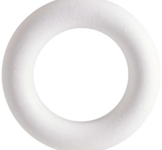 Styroporring flach (Römer), Ø 17 cm