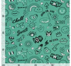 Sweat-Stoff "Be Cool"