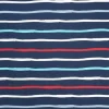 Sweat-Stoff "Denim Streifen"