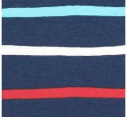 Sweat-Stoff "Denim Streifen"
