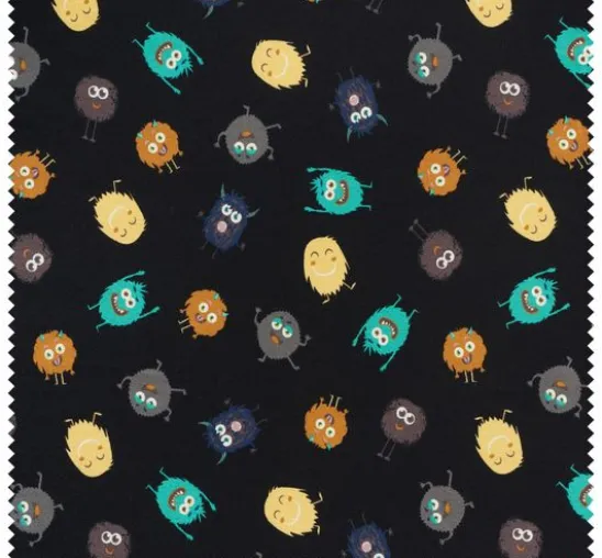 Sweat-Stoff "Funny Monsters"