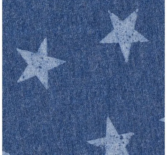 Sweat-Stoff "Sterne"