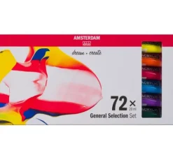 Talens AMSTERDAM Acrylfarben-Set "All in", 72 x 20 ml