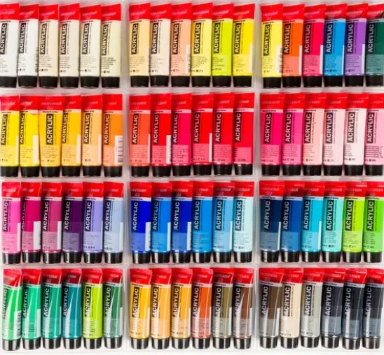 Talens AMSTERDAM Acrylfarben-Set "All in", 72 x 20 ml