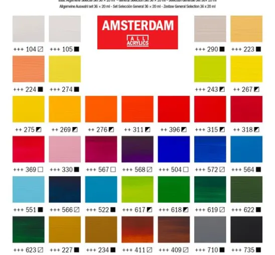 Talens AMSTERDAM Acrylfarben-Set "Dream"