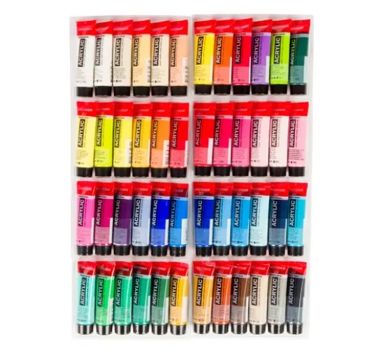 Talens AMSTERDAM Acrylfarben-Set "General Selection 48"