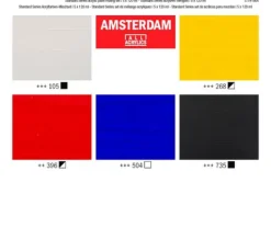 Talens AMSTERDAM Acrylfarben-Set "Mix"