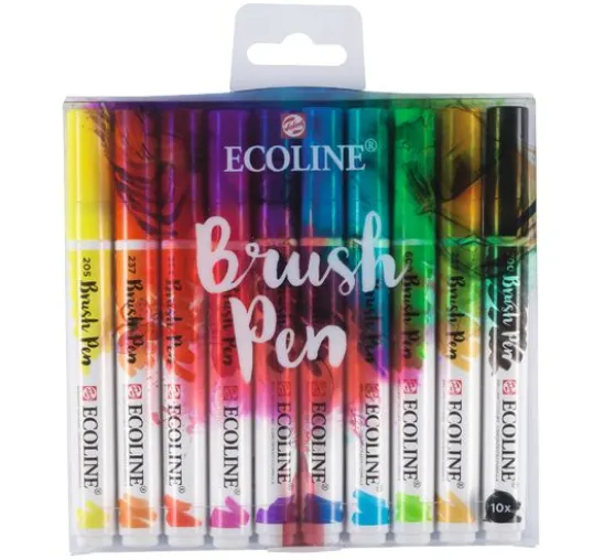 Talens Ecoline Brush Pen Set "10 Farben"