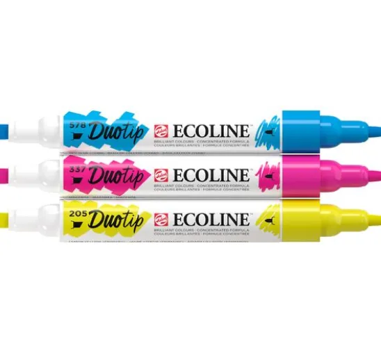 Talens Ecoline Duotip "Primärfarben-Set"