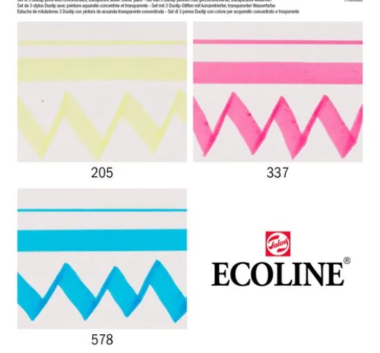 Talens Ecoline Duotip "Primärfarben-Set"