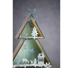 Tannenbaum Holzboxen-Set