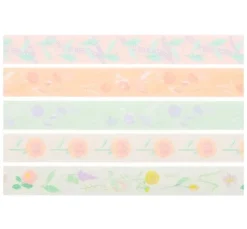 Tape-Set "Blumen Pastell"