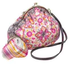 Taschenverschluss "Rebecca", altmessing