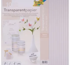 Transparentpapier, 10 Blatt