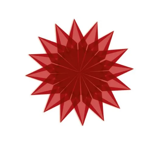 Transparentpapier-Faltblätter
