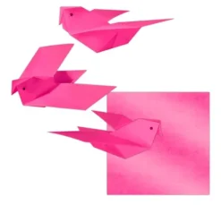 Transparentpapier-Faltblätter