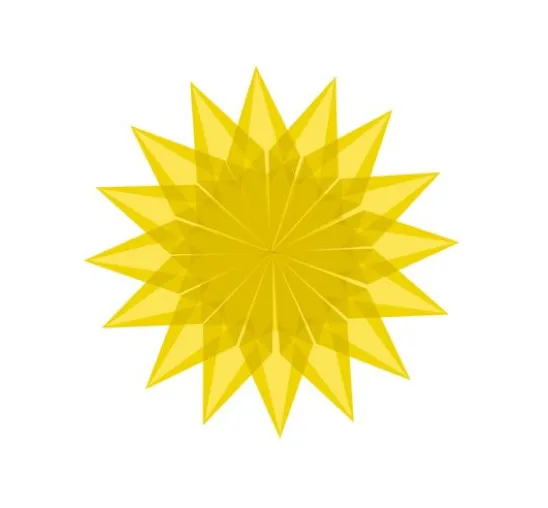 Transparentpapier-Faltblätter