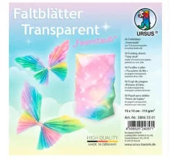 Transparentpapier-Faltblätter