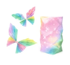Transparentpapier-Faltblätter