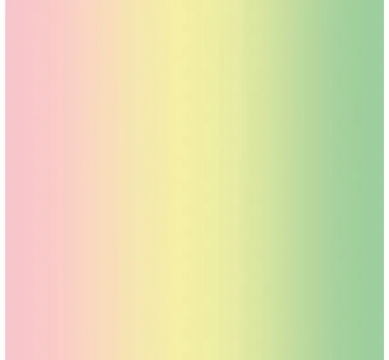 Transparentpapier-Faltblätter "Regenbogen Pastell"