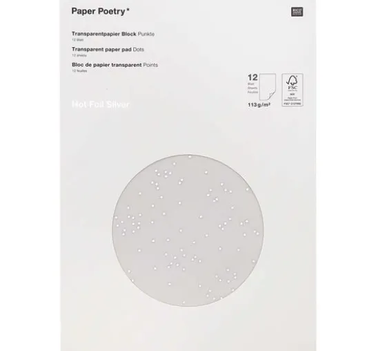Transparentpapier "Punkte"