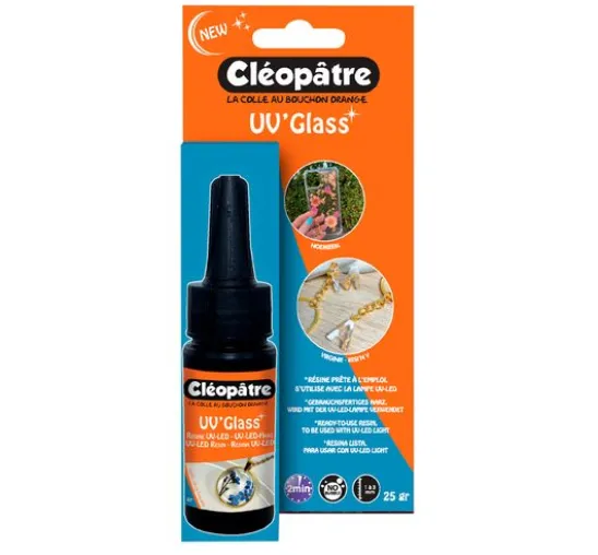 UV-Gießharz "Cléopâtre Resin UV'Glass"