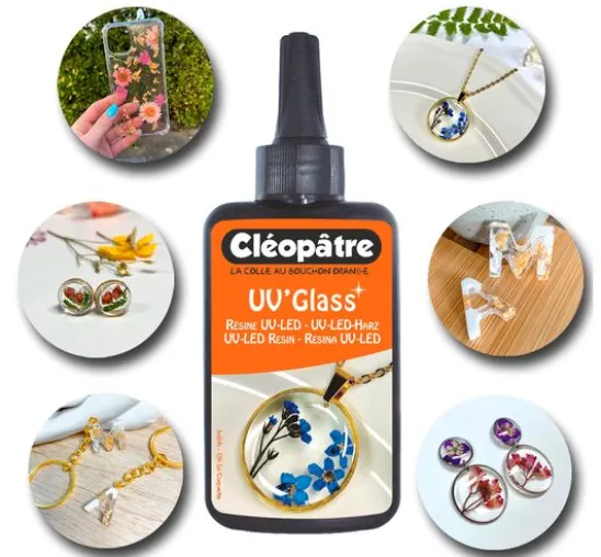 UV-Gießharz "Cléopâtre Resin UV'Glass"