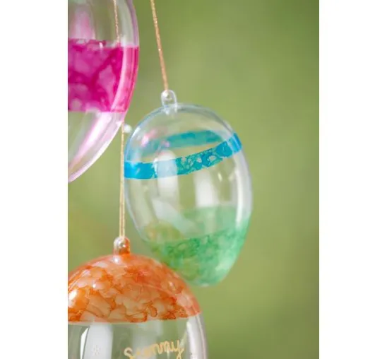 VBS Acrylei mit Bohrung "Sortiert", 6er-Set