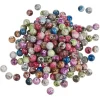 VBS Acrylperlen "Bunt-Opak Marmoriert", Ø 12 mm, 200 g