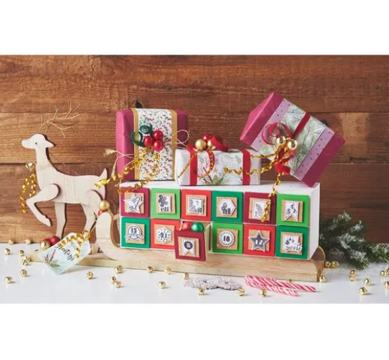 VBS Adventskalender "Rentier mit Schlitten"