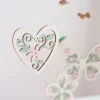 VBS Anhänger "Blumen, Herzen und Schmetterlinge"