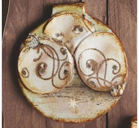 VBS Anhänger "Weihnachtskugeln", flach