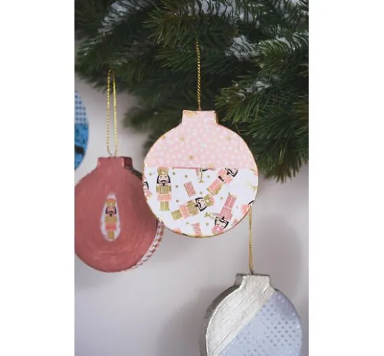 VBS Anhänger "Weihnachtskugeln", flach