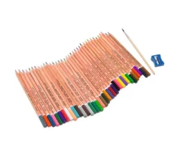 VBS Aquarellstifte, 36 Farben, in Metallbox