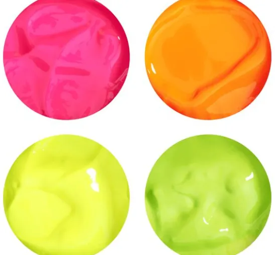 VBS Bastelfarben-Set "NEON", 4 x 30 ml