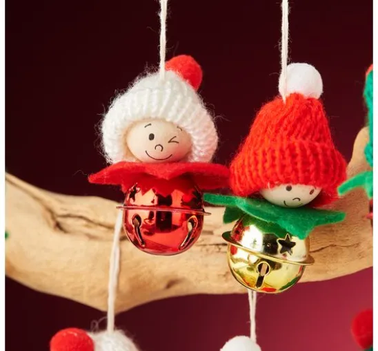 VBS Bastelset "Anhänger Weihnachtskinder"