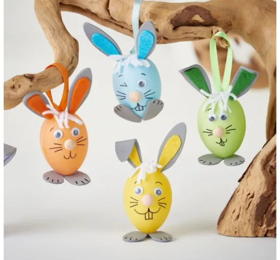 VBS Bastelset "Bunte Hasen"