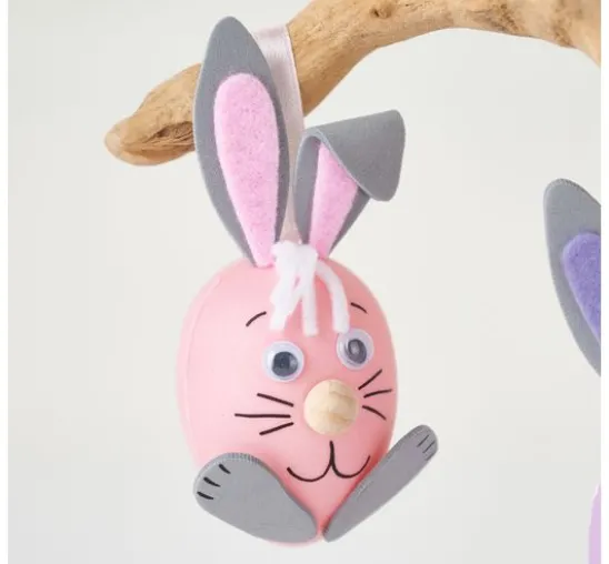VBS Bastelset "Bunte Hasen"