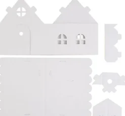 VBS Bastelset Papierhaus "Häuschen"