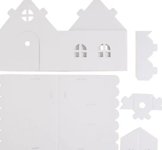 VBS Bastelset Papierhaus "Häuschen"