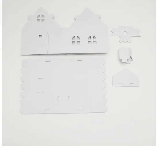VBS Bastelset Papierhaus "Häuschen"