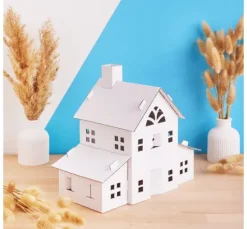 VBS Bastelset Papierhaus "Landhaus"